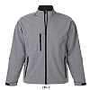 Chaqueta Soft Shell Relax Sols - Color Gris Mezcla